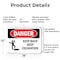 Signmission Safety Culture Sign, 18 in Width, Aluminum, Rectangle OS-2PACK-DS-A-1218-L-1380 - alternate 8